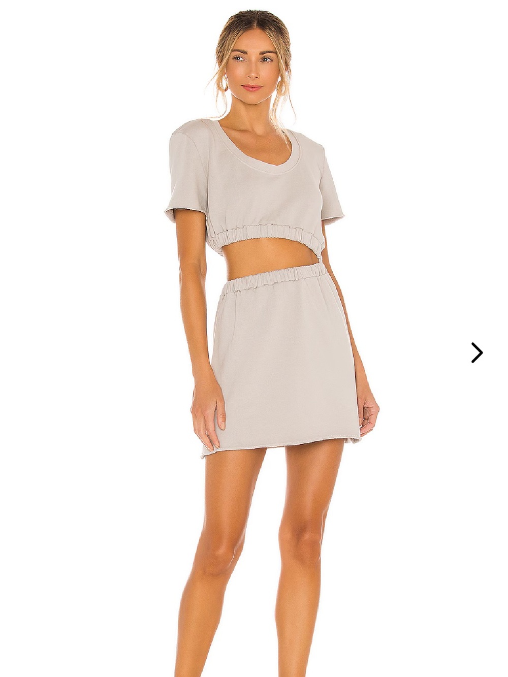 Lovers + Friends Cuout Sweater Dress - Sandstone 100% Cotton
